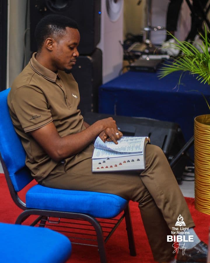 A young attendee at a gathering at The Light for Nations
